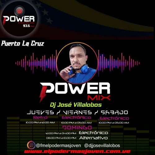 Stream Power Mix Electronico 2023 Show 007 Tech House 121 BPM A 128 BPM