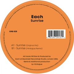 Sunrise (Minilogue Remix)