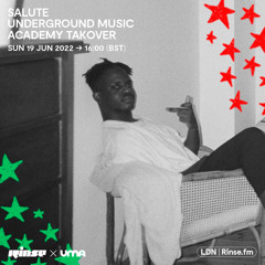 Underground Music Academy Takeover: salute - 19 June 2022