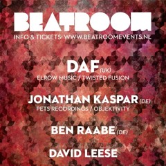 Ben Raabe live @ Beatroom (Amsterdam/ NL) (03-03-2017) Warm-up Set