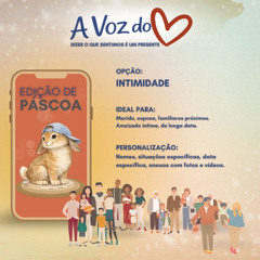 A VOZ DO CORAÇÃO - INTIMIDADE