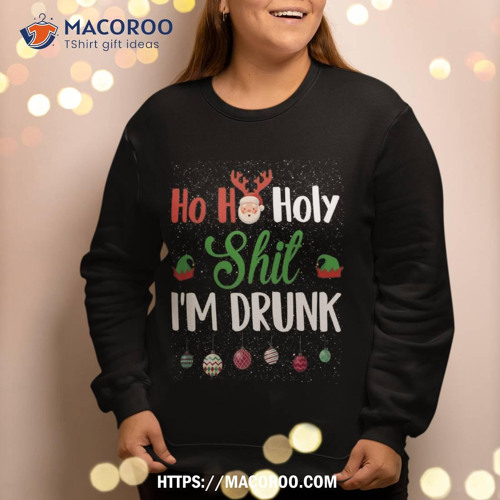 Funny drinking christmas sweaters cheap