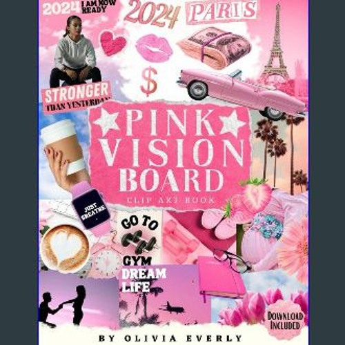 Stream #^Ebook 📖 Pink Vision Board Clip Art Book: Pink Power for Your ...