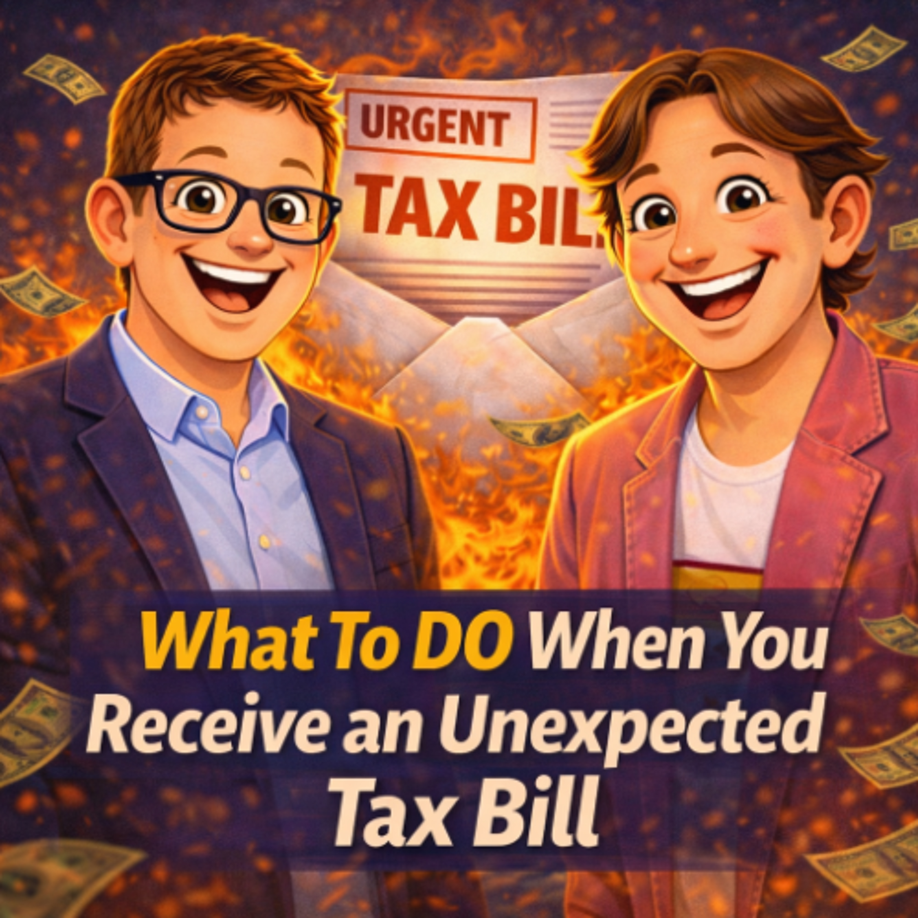 EP411 What To Do When You Receive an Unexpected Tax Bill with Tim Miron