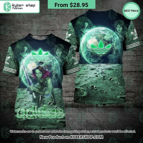Gamora Guardians of the Galaxy 3 Adidas Shirt