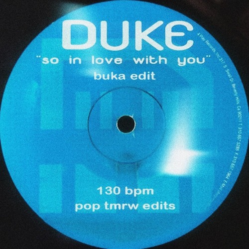Duke - So In Love With You (Buka Edit) Free Download