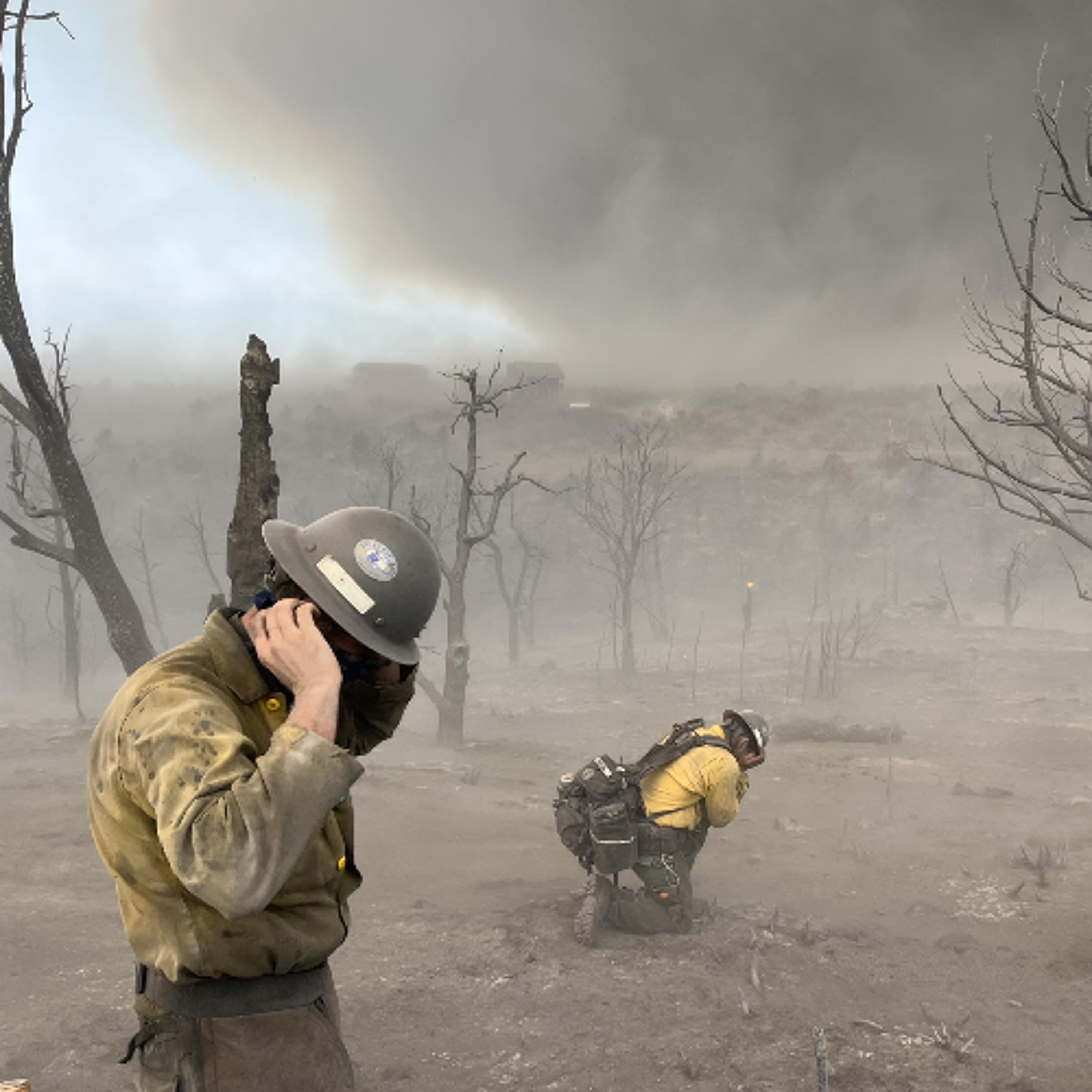 Post-fire crew assesses flood risk at the Deer Creek burn scar episode artwork