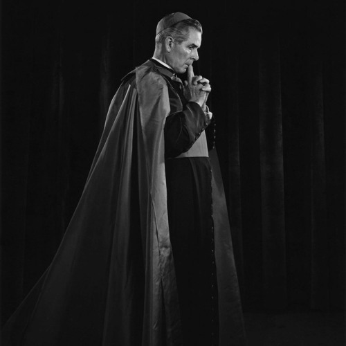 (Up! Up! To God!) Protection Charm | Venerable Faulton Sheen x Miguel Angeles