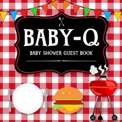 )( BabyQ Baby Shower Guest Book, BBQ Gingham Theme | Wishes for Baby | Advice for Parents | Gif