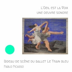 CHANEL - Rideau de scène du ballet Le Train Bleu, 1924, Pablo Picasso