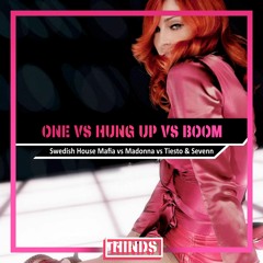 Swedish House Mafia Vs Madonna Vs Tiesto & Sevenn - One vs Hung Up vs Boom (HINDS Mashup)