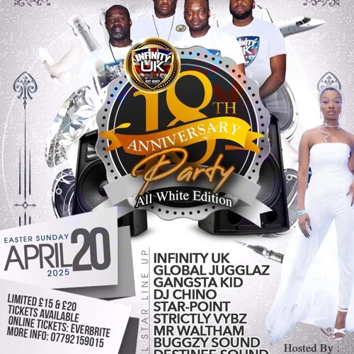 Infinity Uk 18 year anniversary (Rnb)