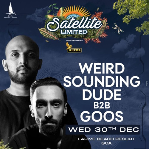 Live at Satellite Beachside 2020 - Weird Sounding Dude B2B Goos