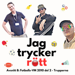 Avsnitt 8: Fotbolls-VM 2010 del 2 - Trupperna