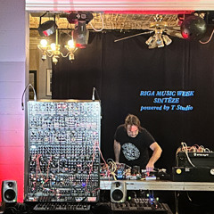 Spriegums live performance at Tstudio jam _Sintēze_ Riga music week festival 2025