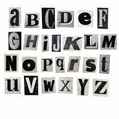 The alphabet
