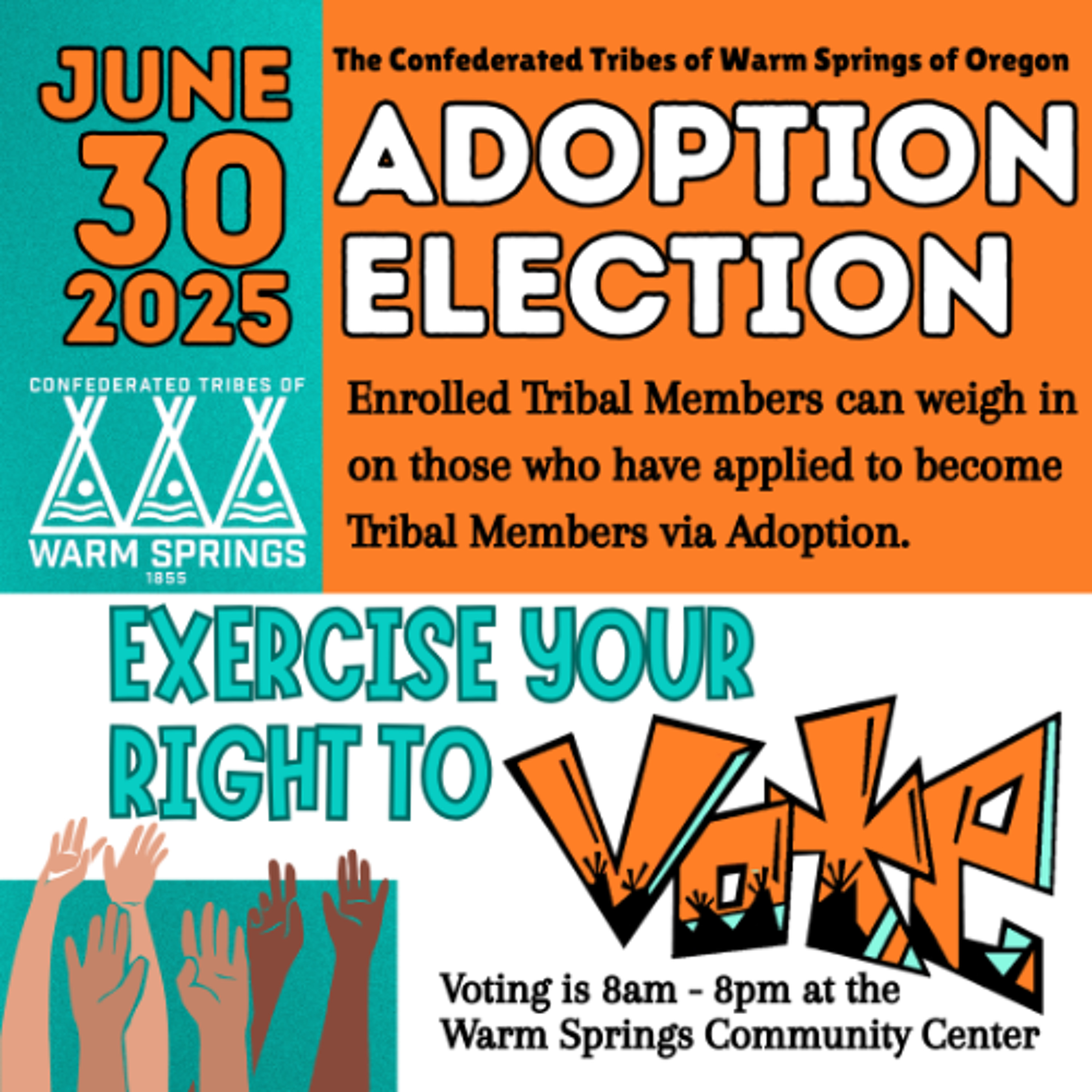 CTWS June 30 2025 Adoption Election - KWSO Warm Springs Program Podcast episode artwork