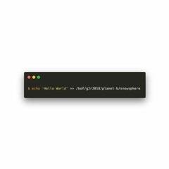 [G2R2018] hello_world