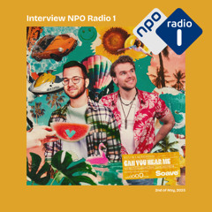 Interview NPO Radio 1 - DJs with hearing loss release special track 'Can You Hear Me'