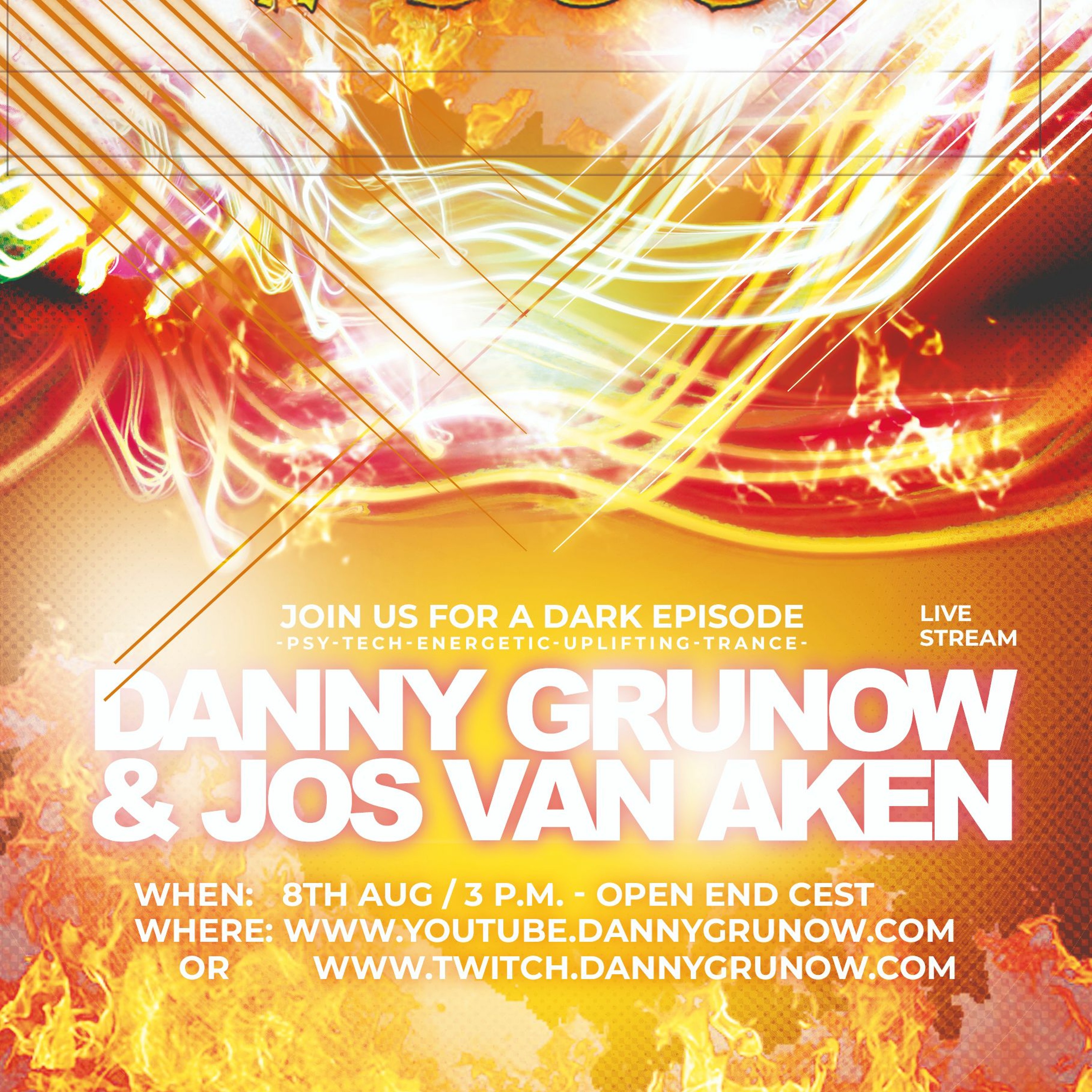 Live @ #EI666 - YT Live Stream - Danny Grunow & Jos van Aken (8th Aug 2020) episode artwork