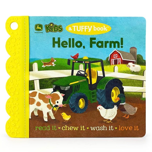 ✔PDF✔ Tuffy John Deere Kids Hello, Farm! - Washable, Chewable, Unrippable
