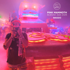 Massio @ Burning Man 2024 Pink Mammoth