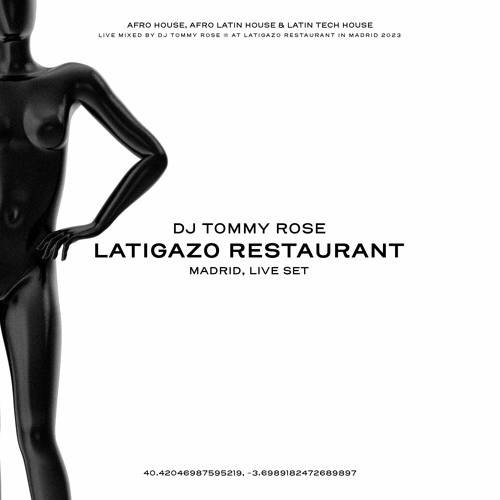 Restaurante Latigazo Madrid, Live Set (Afro House & Afro Latin House)