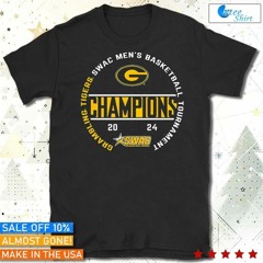 Official Grambling Tigers 2024 Swac Men’s Basketball Conference Tournament Champions t-shirt