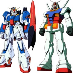 MSZ-006 Zeta Gundam And RX-78-2 Gundam theme