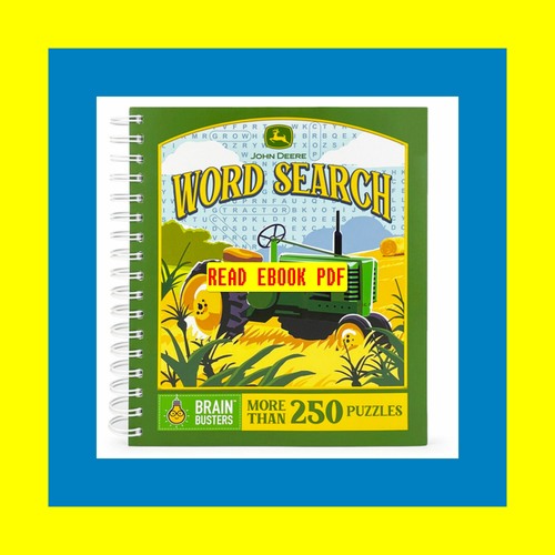 [ebook] download free John Deere Word Search  Multi-Level Spiral-Bound Puzzle Book Including More Th