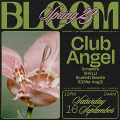 R33FER ANG3L LIVE @ BLOOM: SUPPORTING CLUB ANGEL 16/09/23