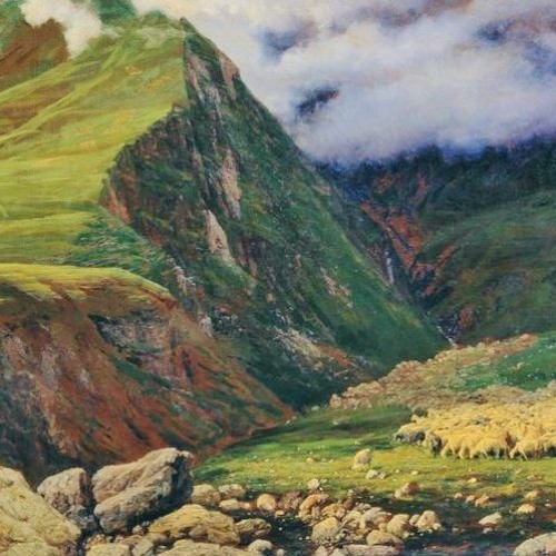 Два барана По крутой тропинке горной