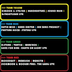 Devin Wild & Hard Driver & Sub Zero Project & Phuture Noize @ Hard Bass Home [TEAM BLUE]