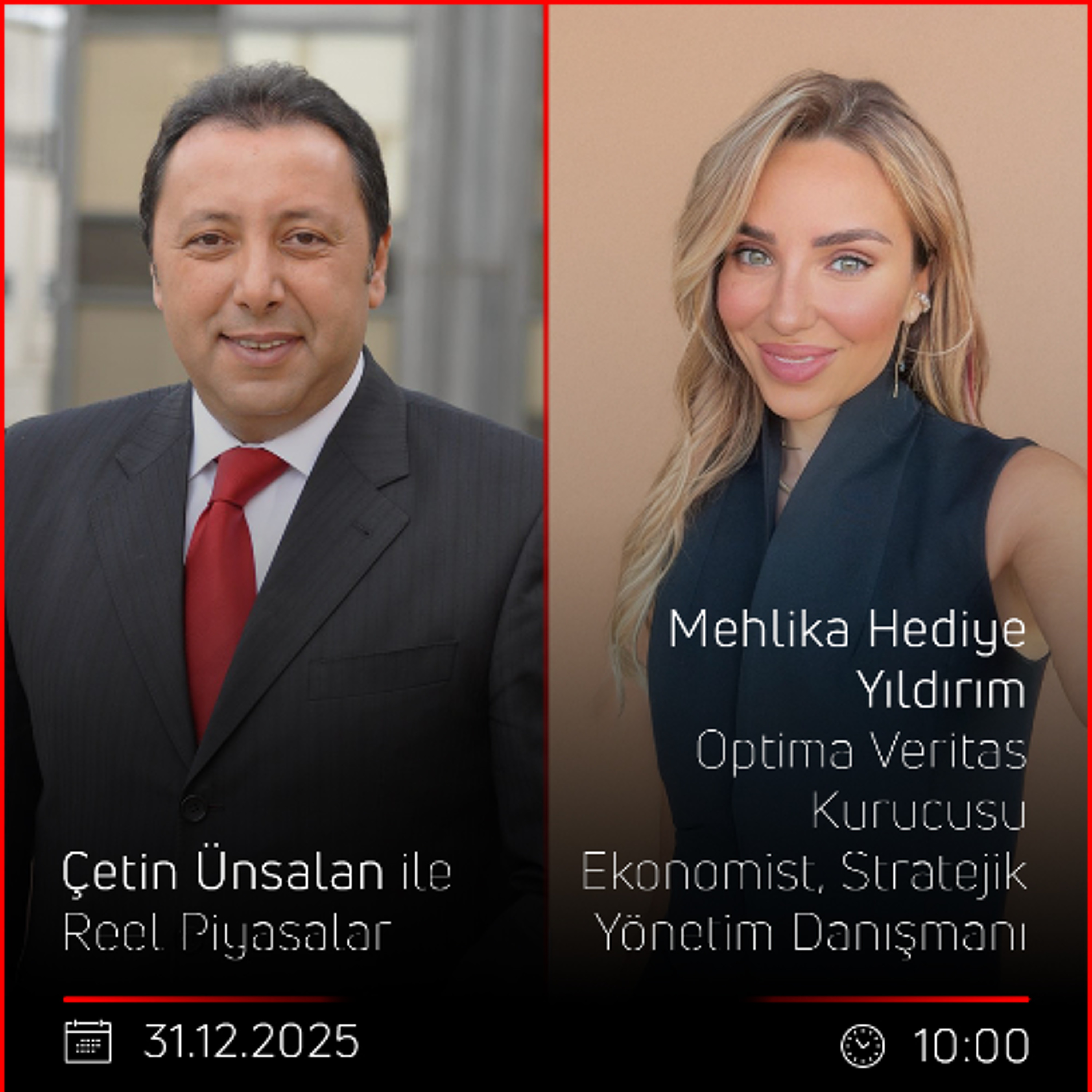 Mehlika Hediye Yıldırım - Çetin Ünsalan ile Reel Piyasalar episode artwork