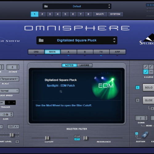 6. Digitalized Square Pluck -Omnisphere Demo-