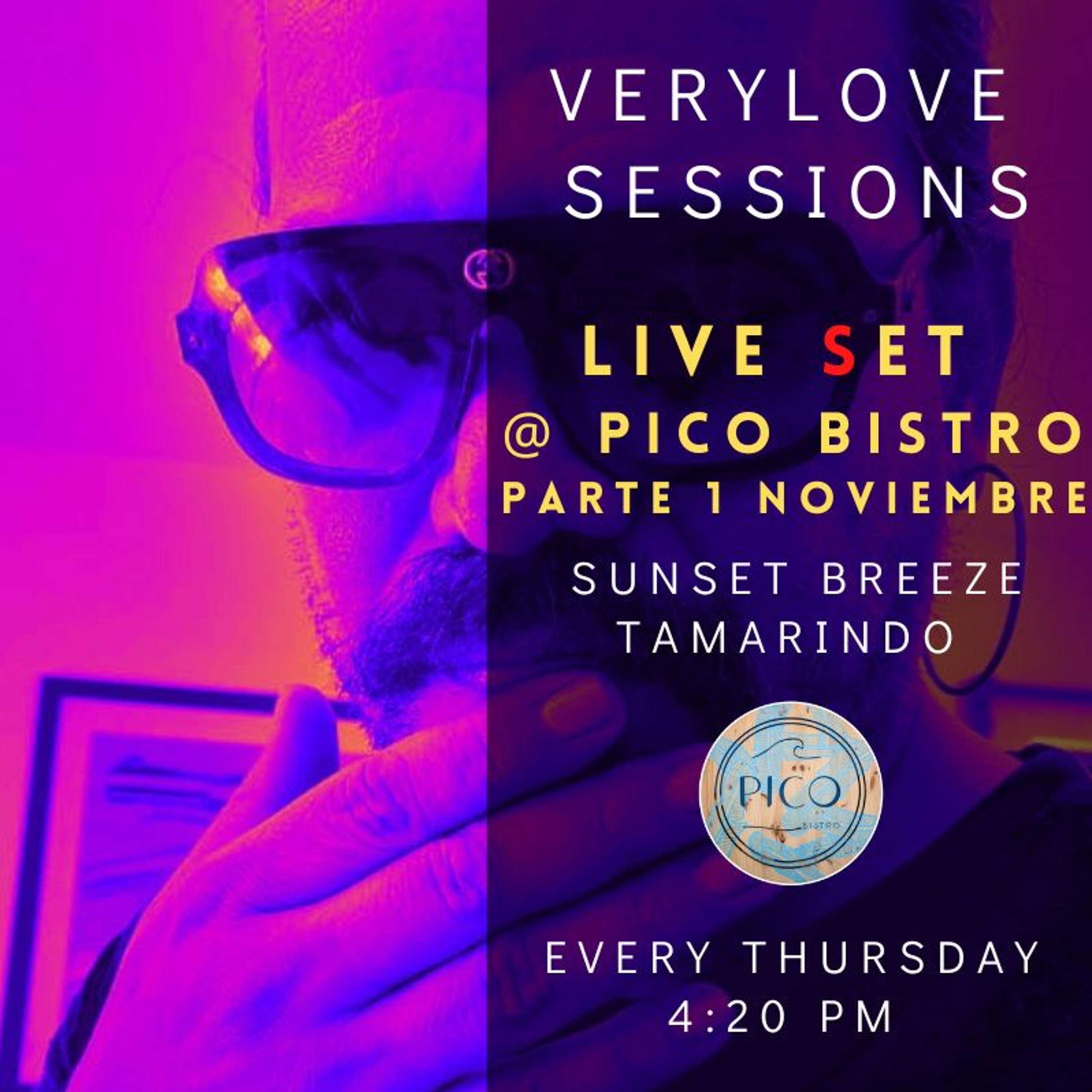 VeryLove Sessions Live Set @ Pico Nov 22 part 1 episode artwork