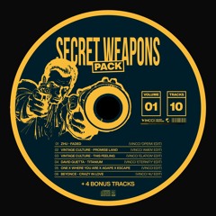 VINCCI - Secret Weapons Pack Vol. 01 (Mashups / Edits) #01 HYPEDDIT