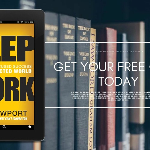NEW-Deep Work: Rules for Focused Success in a Distracted World: Cal  Newport: : Books