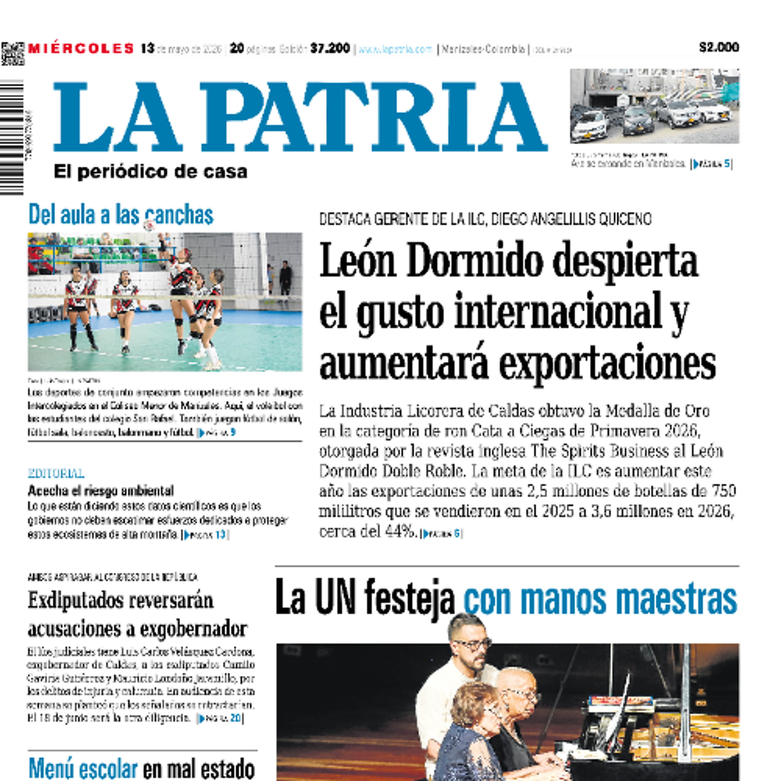 1. Titulares del informativo de la mañana - 13 de mayo episode artwork