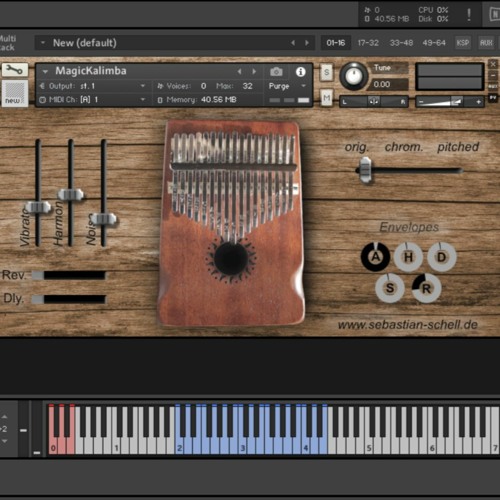 Enchanted Forest - Magic Kalimba Sample Library demo song