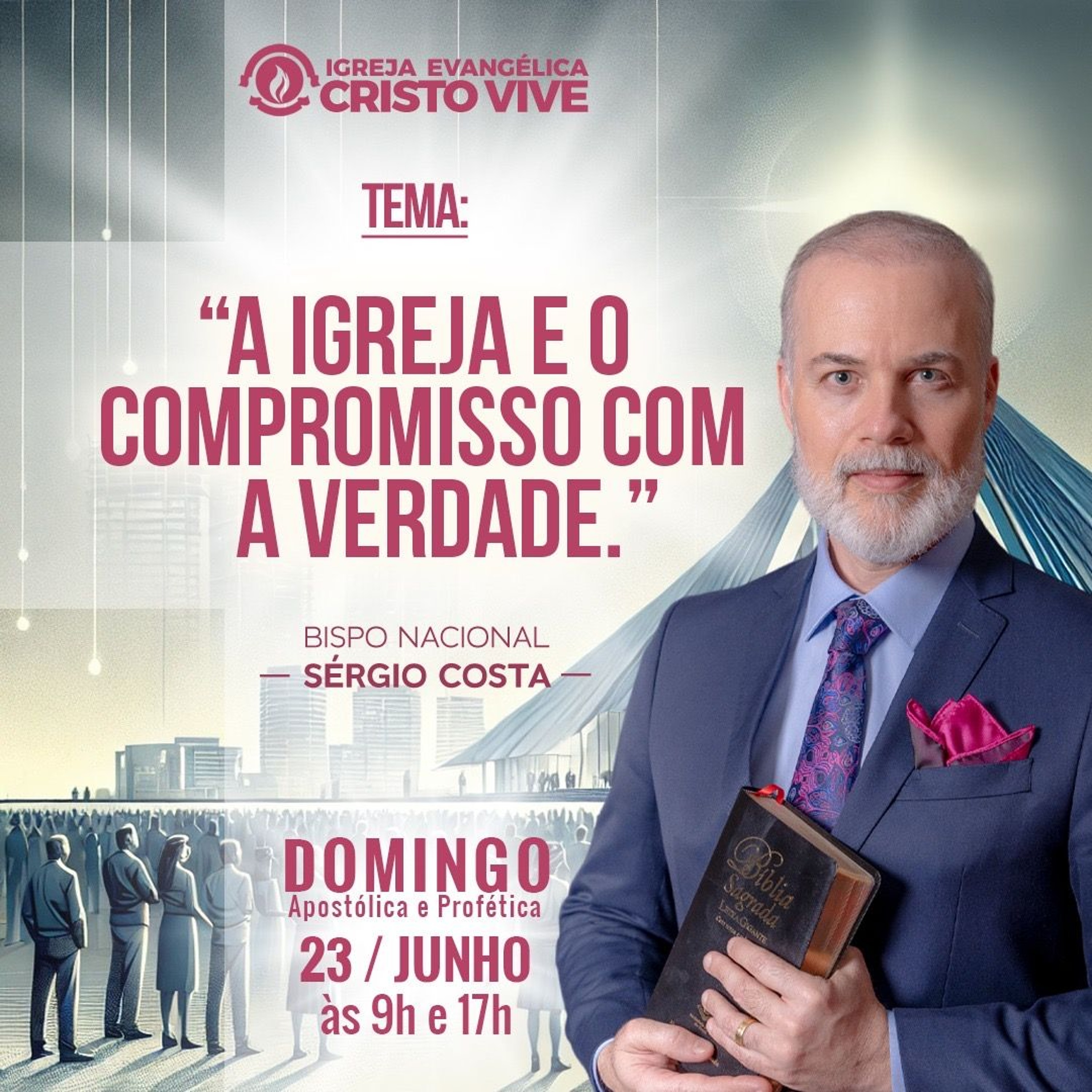 Igreja Evangélica Cristo Vive - Ap. Miguel Ângelo