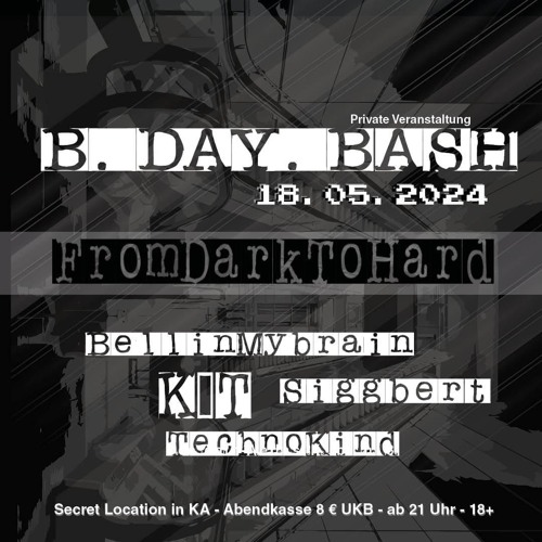 Siggbert@B-Day Bash Karlsruhe 18.05.2024