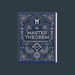 ??pdf^^ ✨ The Master Theorem - A Book of Puzzles, Intrigue and Wit (<E.B.O.O.K. DOWNLOAD^>