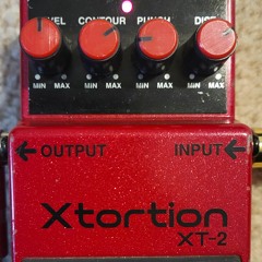 Boss XT - 2 Xtortion - Tone Demo (Open D)