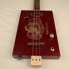 Fat Bottom Betty 3 String Cigar Box Guitar CBG #2496