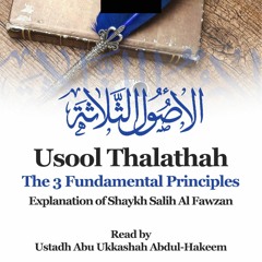 Abu Ukkashah The Three Fundamental Principles Lesson 28 (01/06/2023)