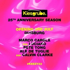 Ale De Tuglie B2B Calvin Clarke @ Kiesgrube 25th Anniversary Season Opening (Duisburg) - 03.07.22