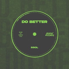 SSOL - Do Better (Radio Mix)