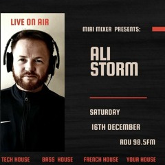 Miri Mixer 16/12/23 Ali Storm, feat Lou Bizzle