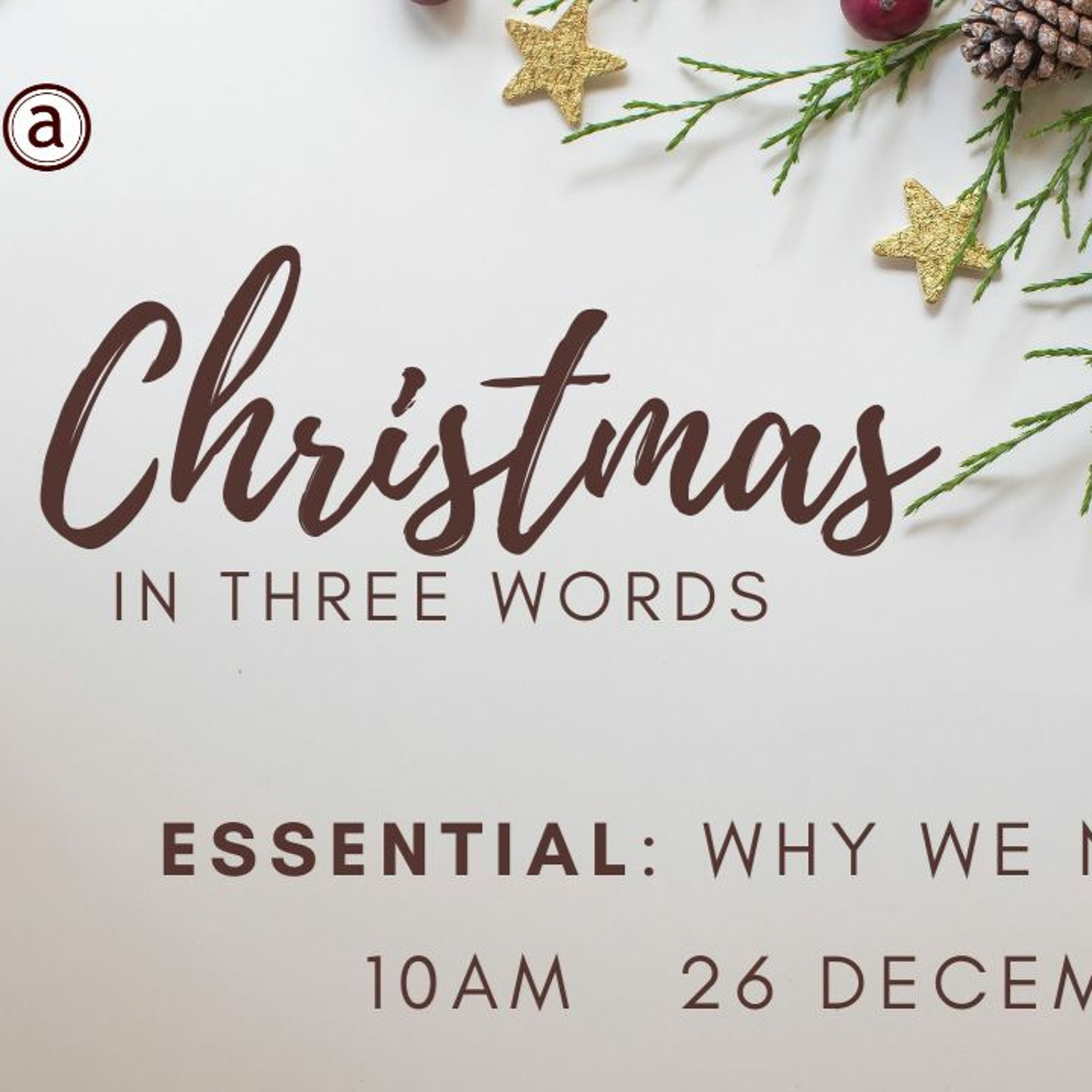 Christmas Is Essential: 1 John 1 episode artwork